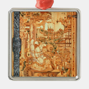 Adorno Metálico Gabinete de Wrangelschrank, 1566