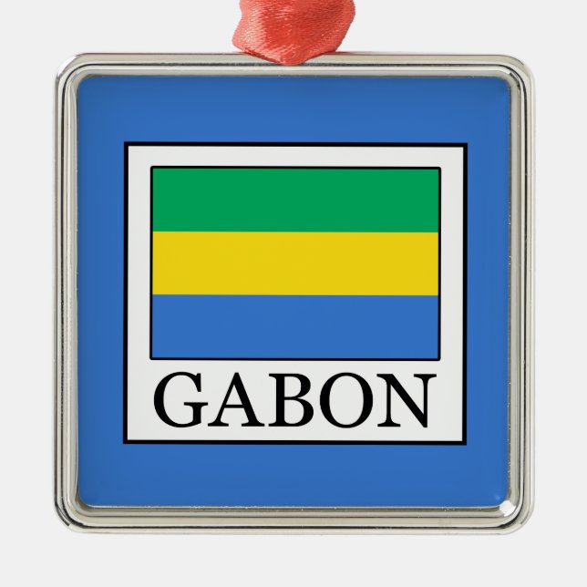 Adorno Metálico Gabón (Frente)
