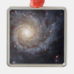 Adorno Metálico Galaxia Espiral M74 Foto Espacial