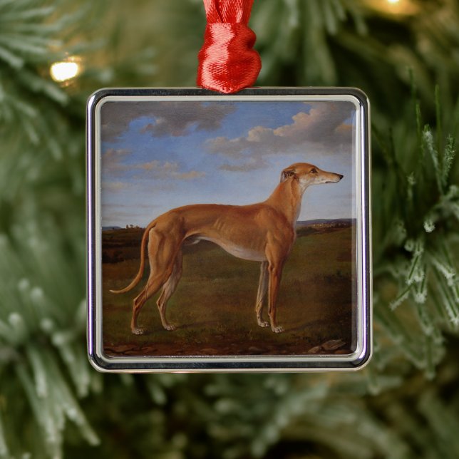 Adorno Metálico Galgo (Árbol)