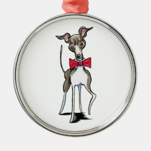 Adorno Metálico Galgo italiano Antonio