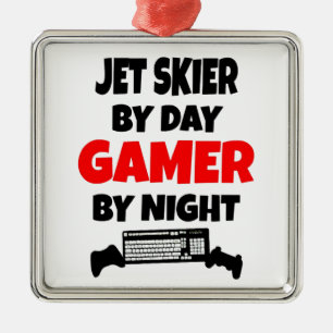 Adorno Metálico Gamer Jet Skier