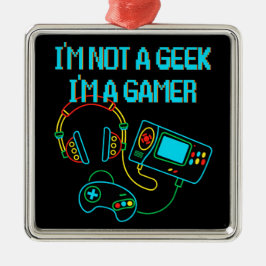 Adorno Metálico Gamer Retro Neon