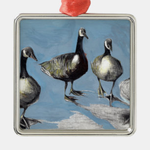 Adorno Metálico Gansos amistosos 2012 de Canadá