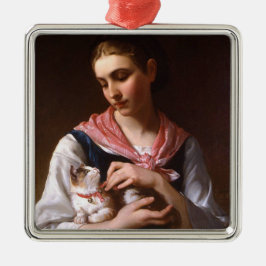 Adorno Metálico Gatito Favorito (por Émile Munier)