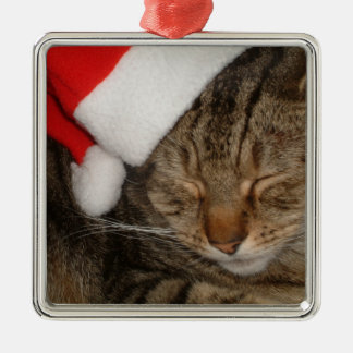 Adorno Metálico Gato del navidad