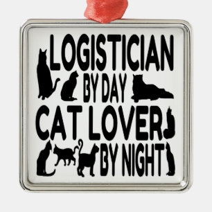 Adorno Metálico Gato Lover Logisticista