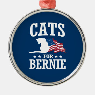 ADORNO METÁLICO GATOS PARA BERNIE SANDERS