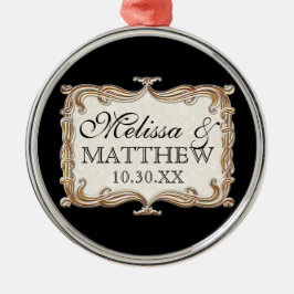 Adorno Metálico Gatsby Art Deco Nouveau Lace Faux Gold Tulip