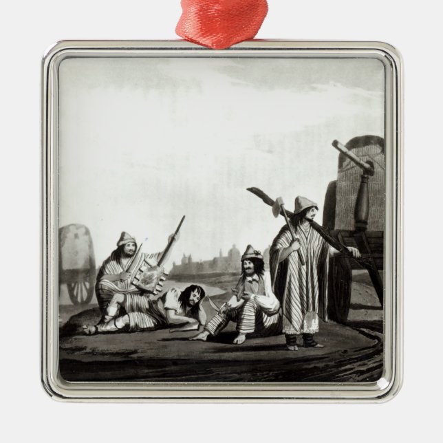 Adorno Metálico Gauchos de Tucumán, 1820 (Frente)