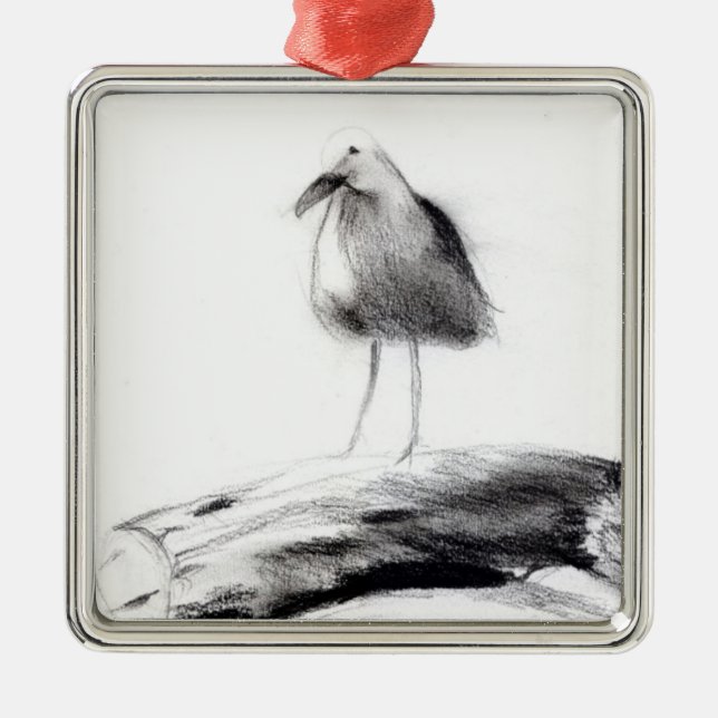 Adorno Metálico Gaviota 2012 de California (Frente)