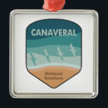 Adorno Metálico Gaviotas de Florida a nivel nacional canaveral<br><div class="desc">El Mar Nacional Canaveral es una costa nacional situada entre la playa de Nueva Smyrna y Titusville,  Florida,  en los condados de Volsia y Brevard.</div>