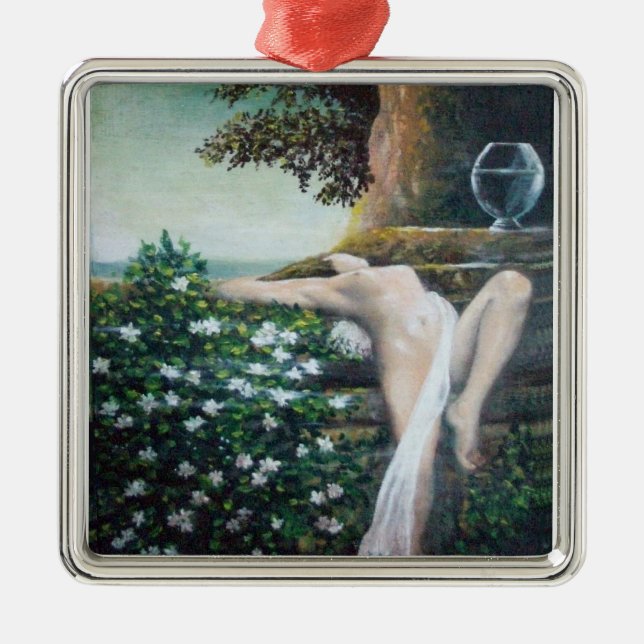 ADORNO METÁLICO GEA, MIRTEL Y AGUA (Frente)