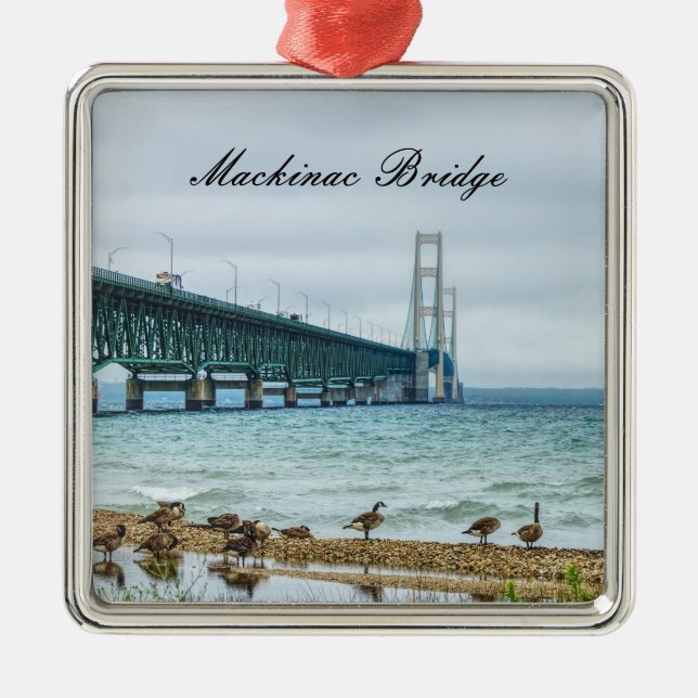 Adorno Metálico Geese En Mighty Mac (Frente)