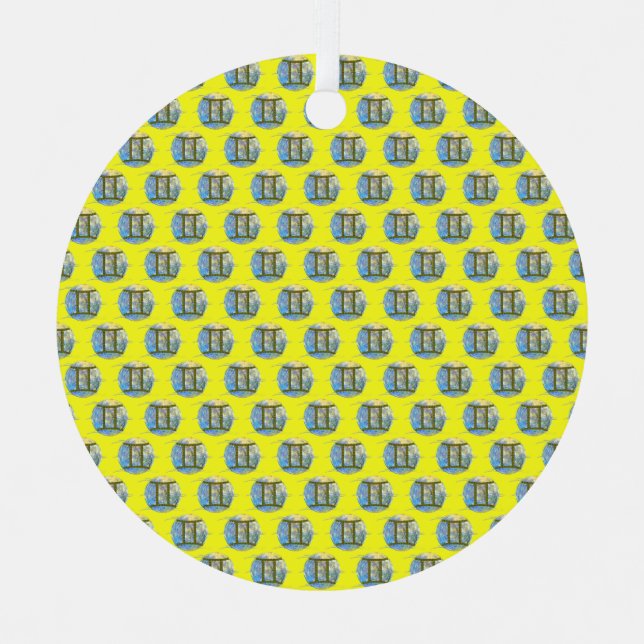 Adorno Metálico Gemini (Anverso)