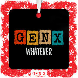 Adorno Metálico Generación X Generación X Generación X Generación 