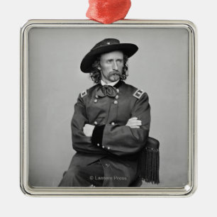 Adorno Metálico General George Custer 1