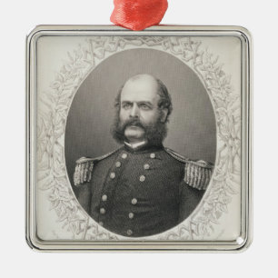Adorno Metálico General importante Ambrose Everett Burnside