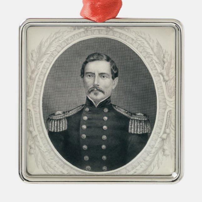 Adorno Metálico General Pierre Gustave Toutant Beauregard (Frente)
