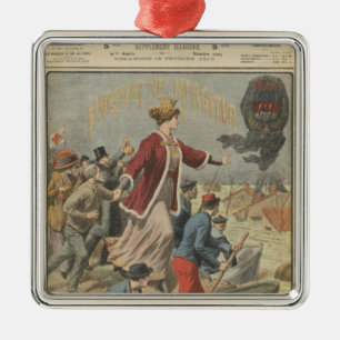 Adorno Metálico Generosidad de la ciudad de París y de Francia