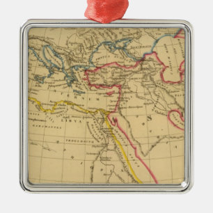 Adorno Metálico Geografía de Herodoto