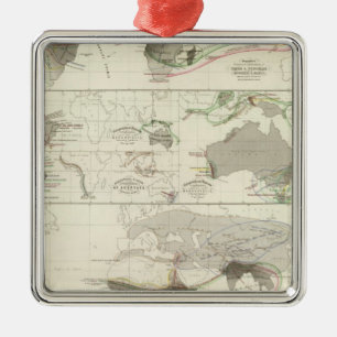 Adorno Metálico Geografía zoológica