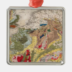 Adorno Metálico Geología de Europa