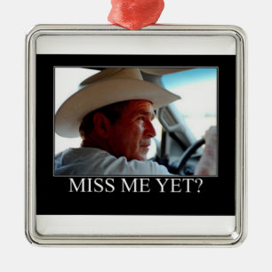 Adorno Metálico ¿George Bush/Miss Yo Ya?