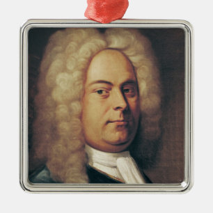 Adorno Metálico George Frederick Handel