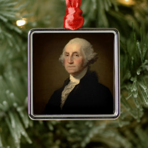 Adorno Metálico George Washington 1er Presidente Americano por Stu