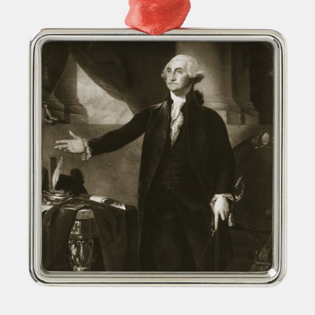 Adorno Metálico George Washington, 1r presidente del Sta unido (Frente)