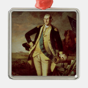 Adorno Metálico George Washington en Princeton, 1779