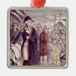 Adorno Metálico George Washington en Valley Forge
