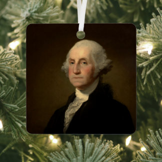 Adorno Metálico George Washington Primer presidente norteamericano
