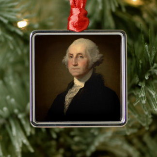 Adorno Metálico George Washington Primer presidente norteamericano
