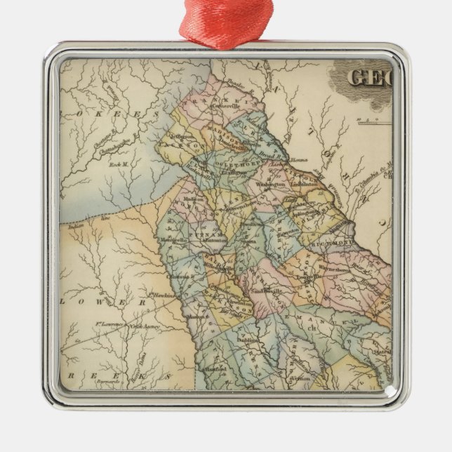 Adorno Metálico Georgia 13 (Frente)