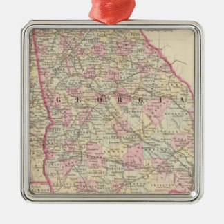 Adorno Metálico Georgia, Alabama