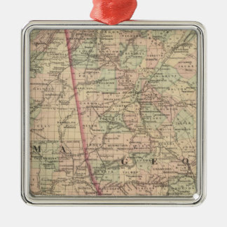 Adorno Metálico Georgia y Alabama