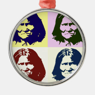 Adorno Metálico Geronimo de Pop Art
