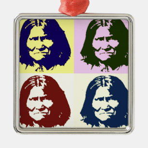 Adorno Metálico Geronimo de Pop Art