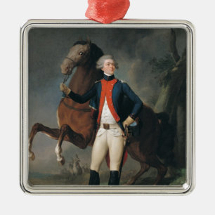 Adorno Metálico Gilbert Motier Marquis de la Fayette, 1788