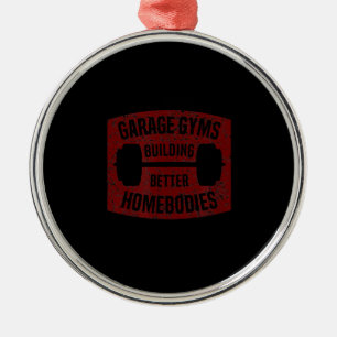 Adorno Metálico Gimnasio Garage Construyendo Mejores Homeboetas Gi