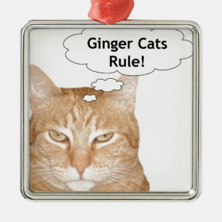 Adorno Metálico Ginger Ginger Gats Rule