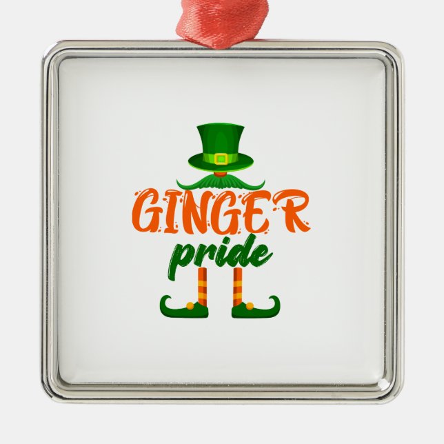 Adorno Metálico Ginger Pride (Frente)