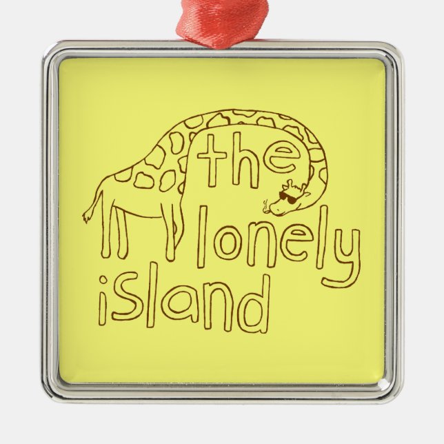 Adorno Metálico Girafa (Frente)