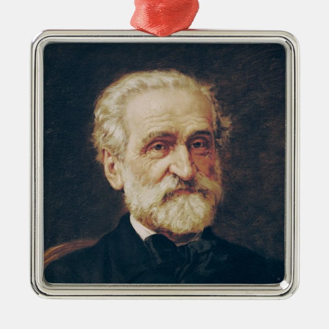 Adorno Metálico Giuseppe Verdi (Frente)