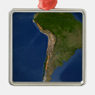 Adorno Metálico Glaciares en regiones de Suramérica