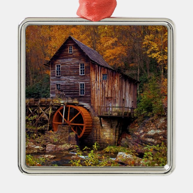 Adorno Metálico Glade Creek Grist Mill (Frente)