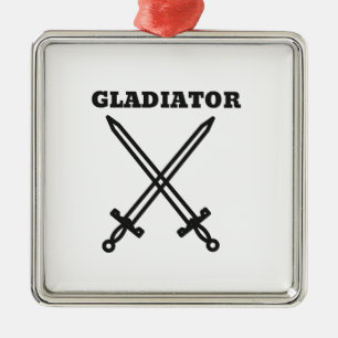 Adorno Metálico Gladiador
