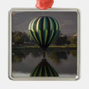 Adorno Metálico Globo aerostático sobre el río Yakima